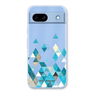 Coloured triangles blue