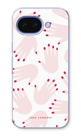 Hands pink