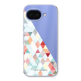 Coloured triangles pastel
