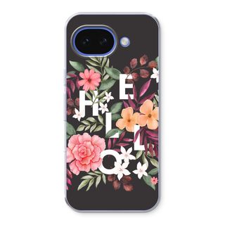 Hello in flowers