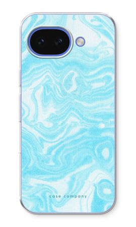 Water paint blue