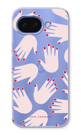 Hands pink