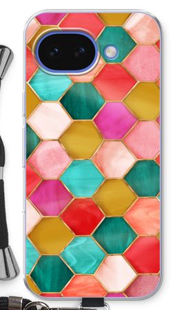 Hexagons in stained glass