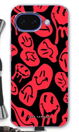 Smeltende Smiley - Rood