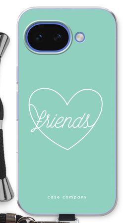 Friends heart pastel