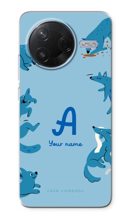 Playful Dogs Monogram