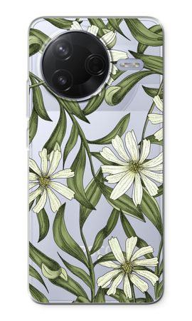 White flower pattern