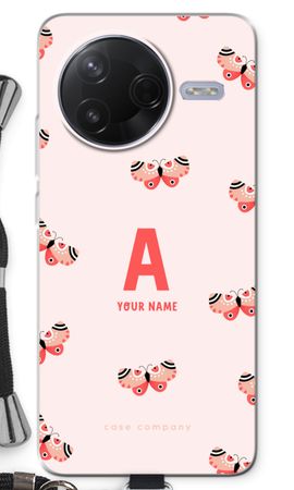 Rosy Butterflies Monogram