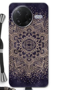 Goldenes Boho-Mandala