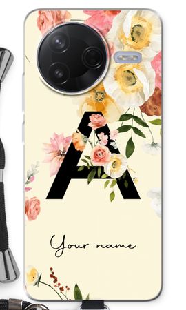 Flirty Flowers Monogram
