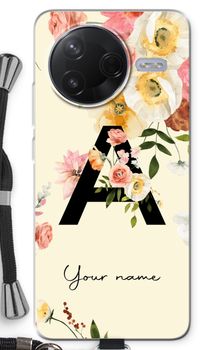 Flirty Flowers Monogram