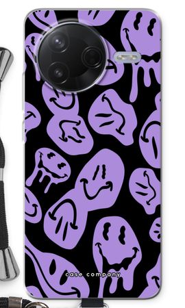 Melting Smiley - Purple