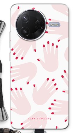 Hands pink