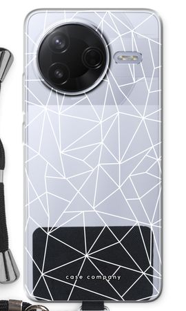 Geometric lines white