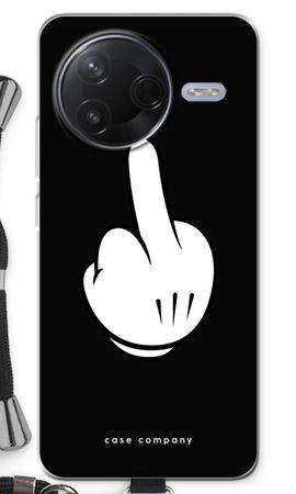 Middle finger black