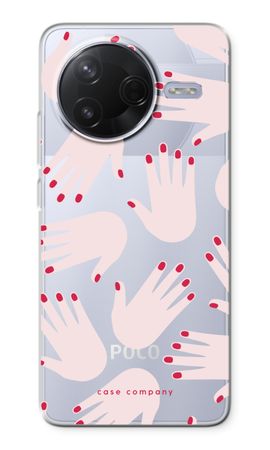 Hands pink