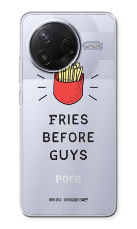 Fries before guys
