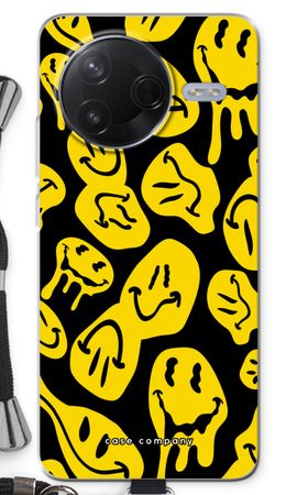 Melting smiley - Yellow