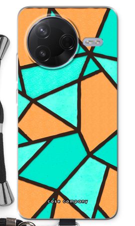 Stained glass - Orange