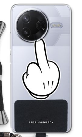 Middle finger black