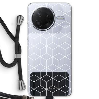 Cubes black and white