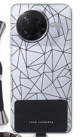 Geometric lines black