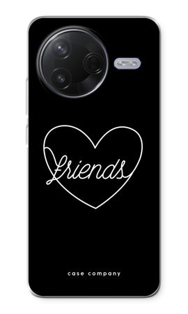 Friends heart black
