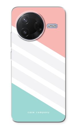 Pastellfarbene Streifen