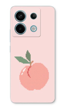 Stitched Peach