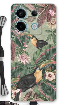 Tropical jungle toucan