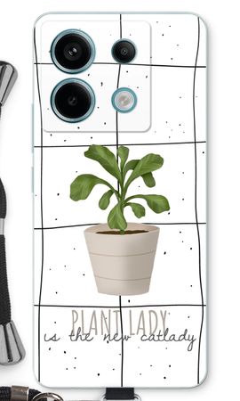 Houseplant on windowpane