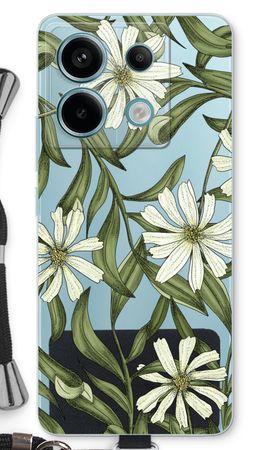 White flower pattern