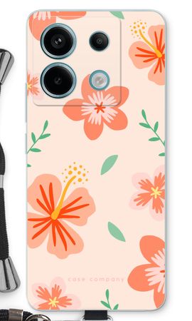 Tropical Pink Flowers