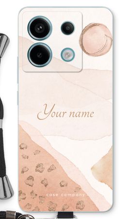 Gold Spots Namecase - Blush