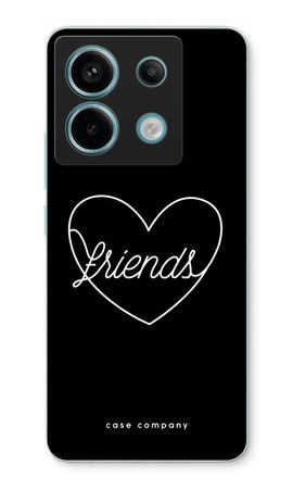 Friends heart black