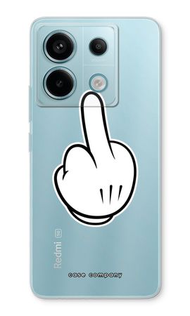Middle finger white