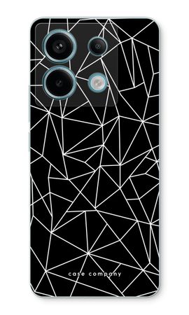 Geometric lines white