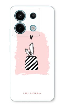 Black and white cactus