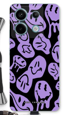 Melting Smiley - Purple