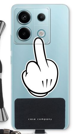 Middle finger black