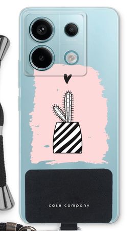 Black and white cactus