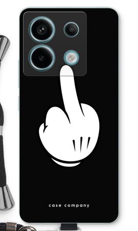 Middle finger black