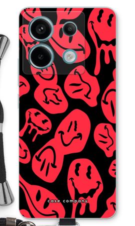 Melting Smiley - Red