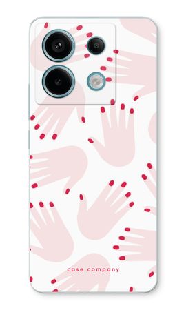 Hands pink