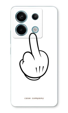 Middle finger white