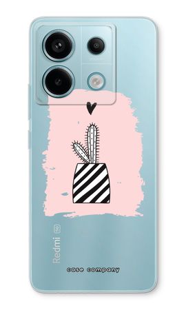 Black and white cactus