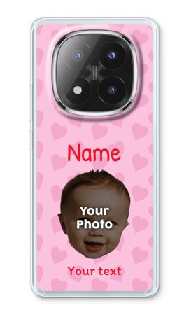 Personalized Face - Hearts N°2