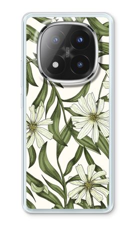 White flower pattern