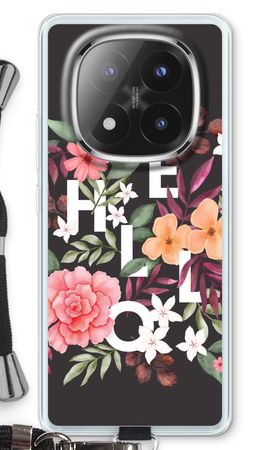 Hello in flowers