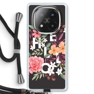 Hello in flowers